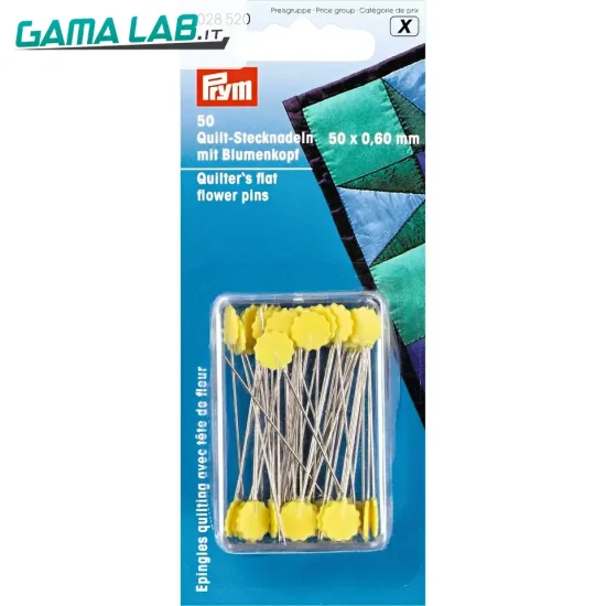 28520 Spilli testa piatta a fiore p.quilt.0