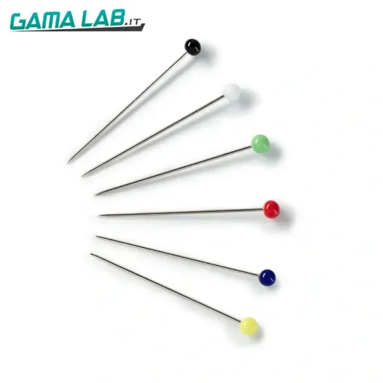 29209 Spilli con testa di vetro 0