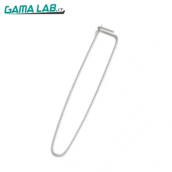 81290 Spille fermamaglie acciaio inossidabile 135 mm argento - 2pz