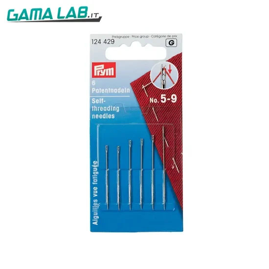 124429 Aghi per ciechi con cruna a molla No. 5-9 ass. - 6pz