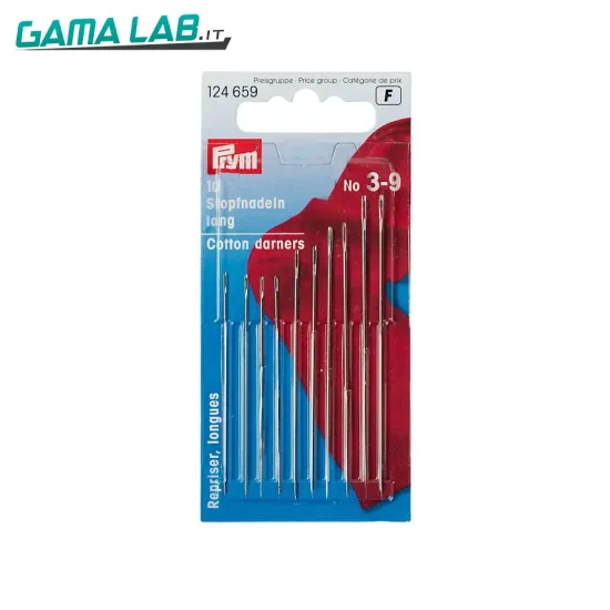 124659 Aghi rammendo lunghi No. 3-9 ass. - 10pz