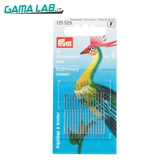 125525 Aghi per ricamo 'Crewel' No. 9 0