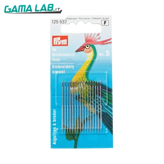 125537 Aghi per ricamo Crewel No. 5 0