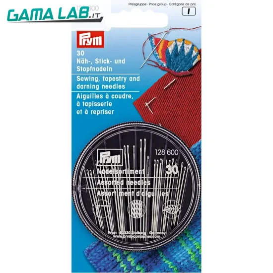128600 Aghi per cucire a mano