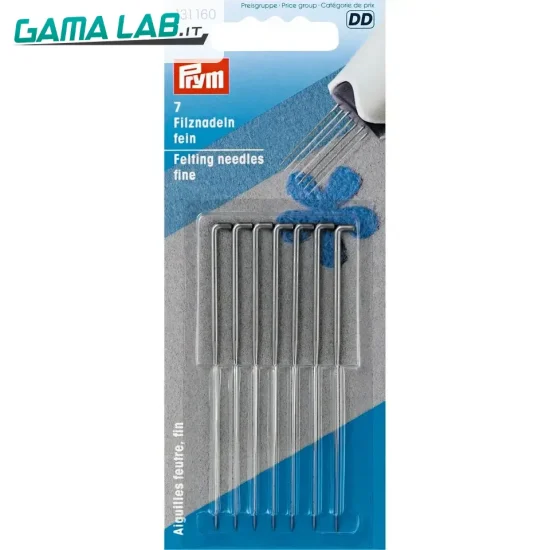 131160 Aghi per feltro fine - 7pz