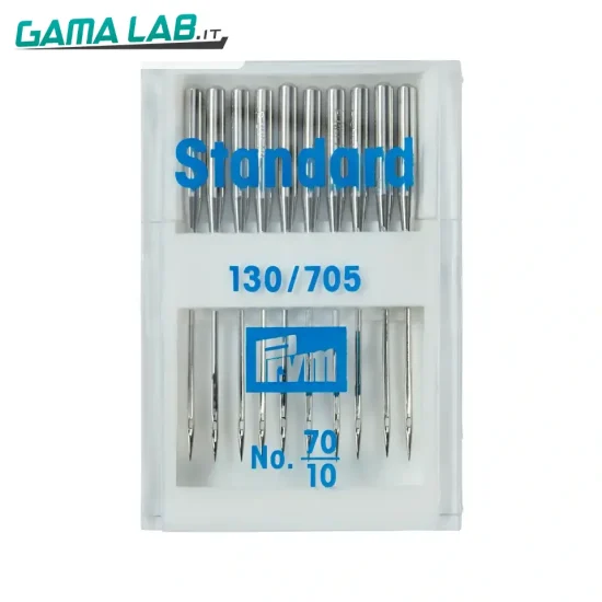 152291 Aghi per macchina con testa piatta 130/705 H 70 mm - 10pz