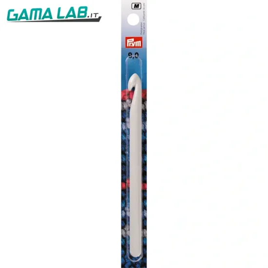 218502 Uncinetti per lana plastica grigio 14 cm 9