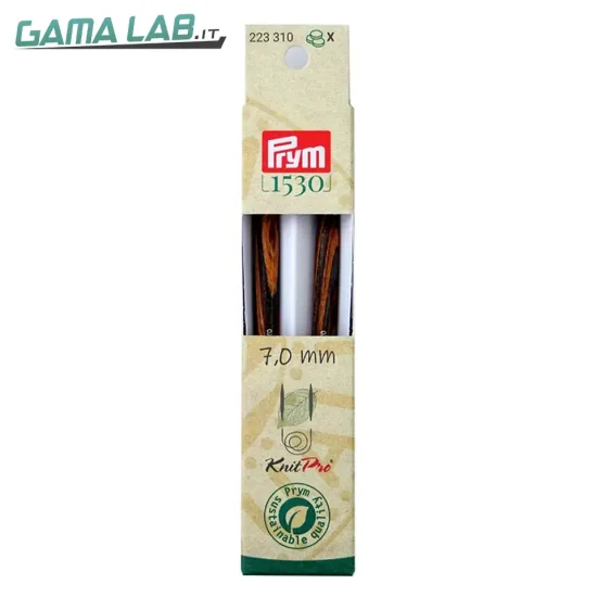 223310 Pt.di ferri magl lunghi NATURAL 7