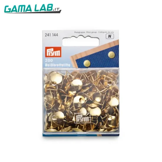 241144 Puntine da disegno ferro oro - 220pz