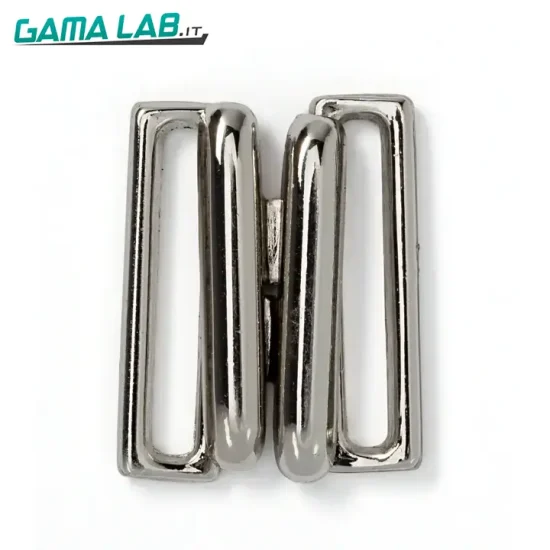 416127 Clip per bikini e cinture metallo gancio 15 mm oro - 1pz