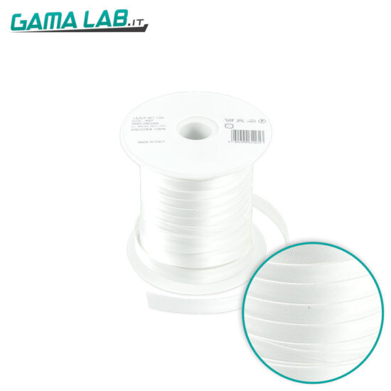 nastro sbieco in raso acetato