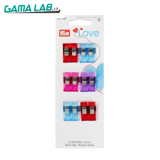 610180 Prym Love Pinze per tessuto 2