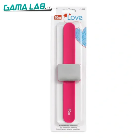 610283 Prym Love Bracciale portaspilli magnetica rosa scuro - 1pz