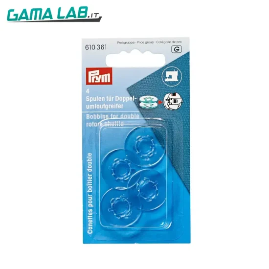 610361 Bobine per doppia navetta rotante plastica 21