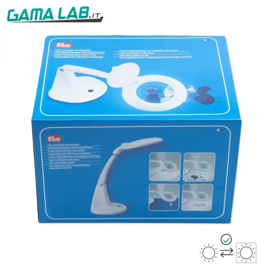 610384 Lente d'ingrand.lamp.LED e base - 1pz