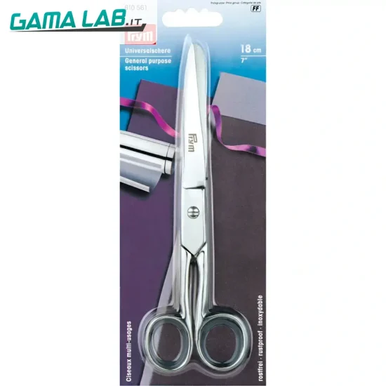 610561 Forbici universali in acciaio 7'' 18 cm - 1pz