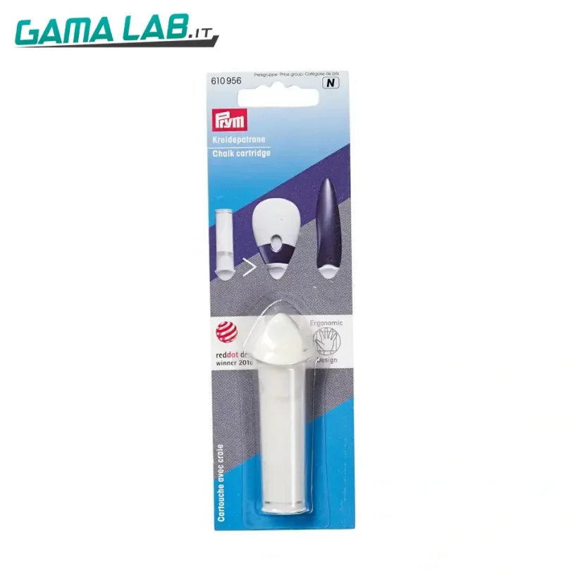 610956 Cartuccia di gesso bianco ergonomic - 1pz