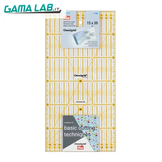 611307 Regolo universale 15 x 30 cm Omnigrid - 1pz