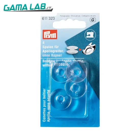 611323 Bobine per navetta orizzontale plastica 20 mm - 4pz