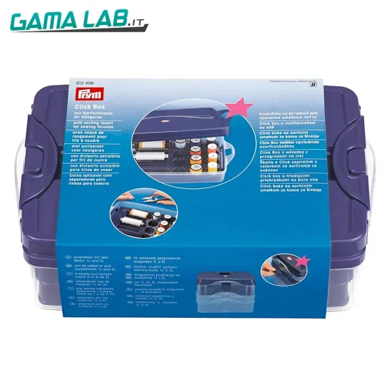 612406 Multi Click + divisorio estra. p. fili cucire - 1pz