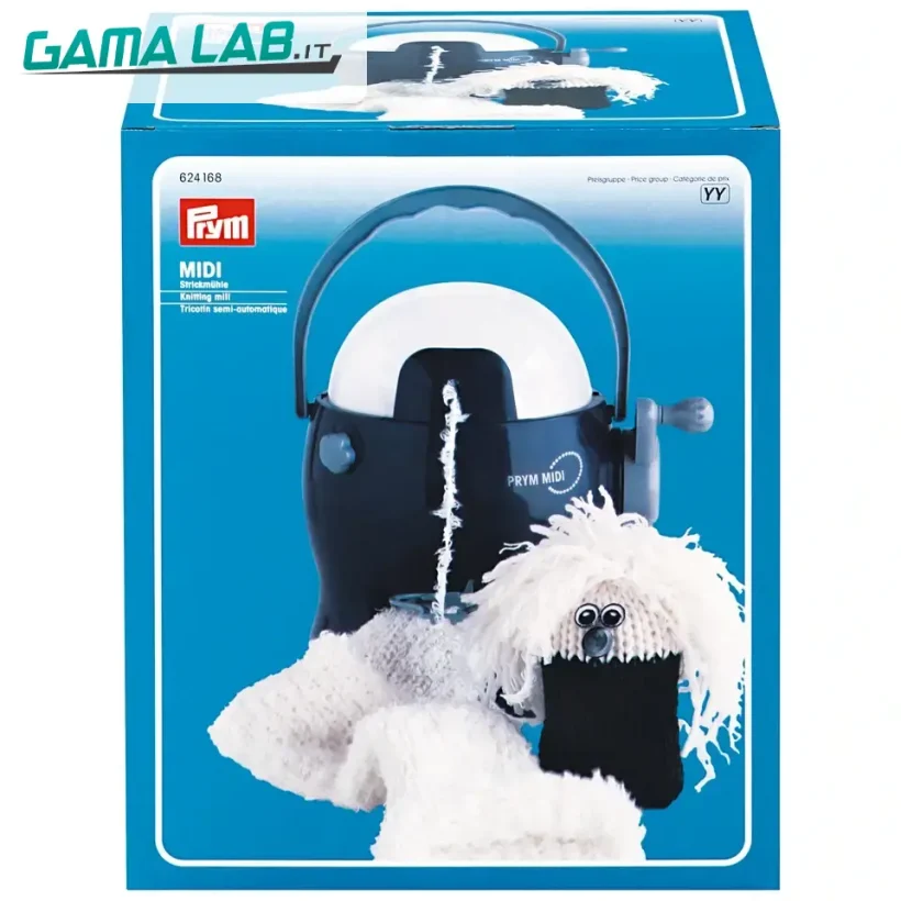 624168 Mulinetto fare maglia Midi blu - 1pz