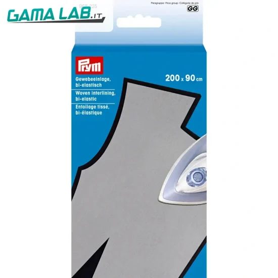 968225 Teletta termoadesiva bielast. 90 cm bianco - 2m