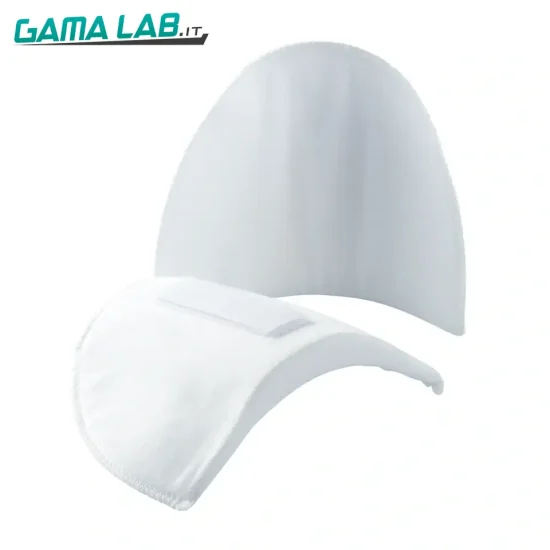 993816 Spalline autofissanti mezzaluna M-L nudo - 2pz