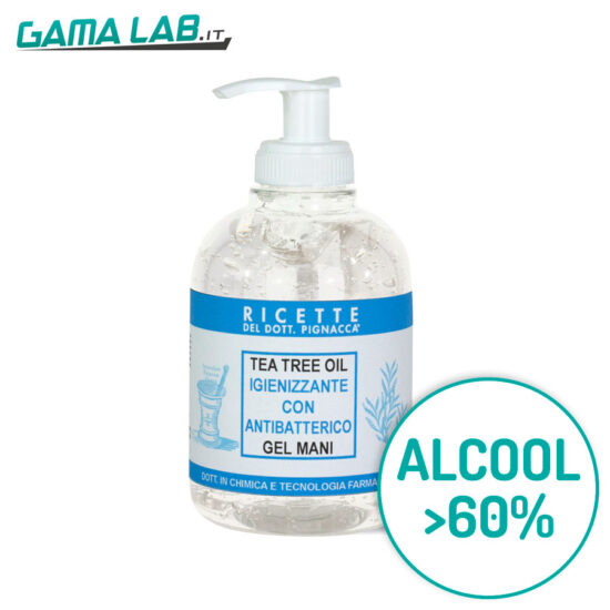 gel igienizzante mani 300 e 500 ml