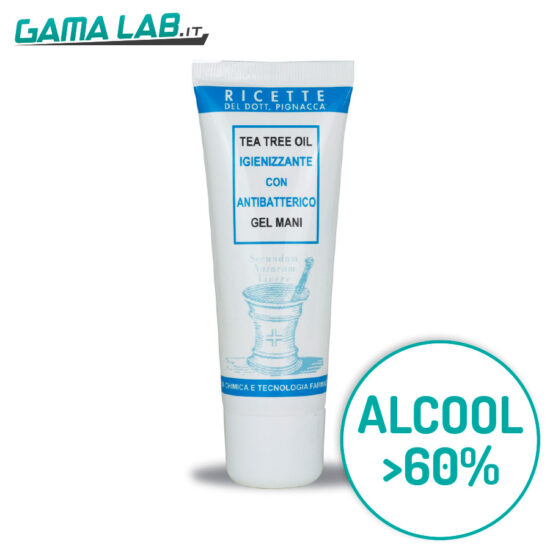 Gel mani igienizzante con antibatterico