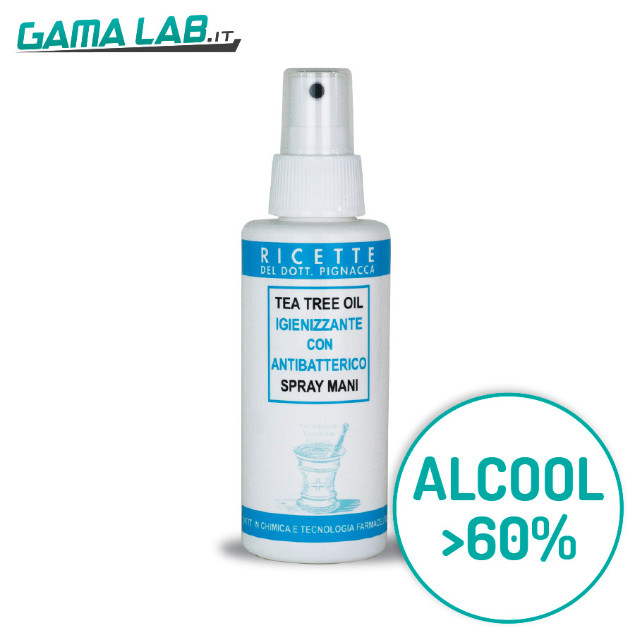 ViaGerm Spray Igienizzante per Tessuti a Base di Alcol(70%) e Tea Tree