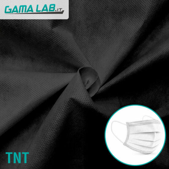 tessuto filtrante nero mascherine